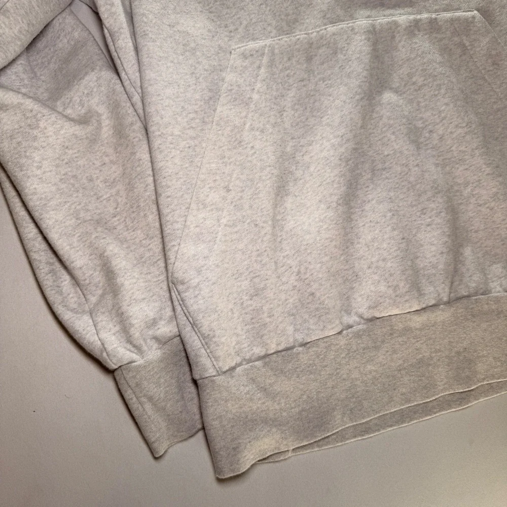 Adidas Country Club Hoodie Mens XL Gray Heather International Embroidered Fleece